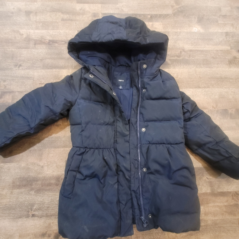 GAP Kids Down Puffer Jacket 6/7 S